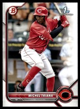 Michel Triana 2022 Bowman Prospects #BP75 Cincinnati Reds 27984 Baseball Card