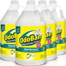 OdoBan 4Gal. Lemon Disinfectant and Odor Eliminator 4-Pack