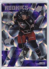 2023-24 SPx Rookies Purple Parallax 97/149 Dmitri Voronkov #135 1j6p