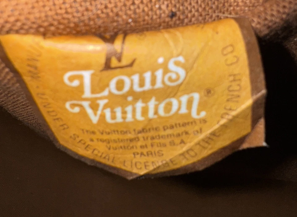 Vintage Louis Vuitton 49" Largo Prenda Doble Cara Monograma ¡Perfecto Estado! Foto 2 de 4