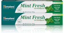 Himalaya Mint Fresh Gel Toothpaste, 6.17 Oz, 2 Pack