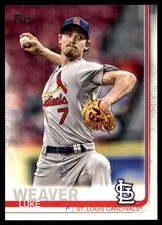 Luke Weaver 2019 Topps #235 Cardinals MLB READ FREE SHIPPING AutographDen