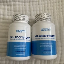 Glucotrust Capsules Blood Sugar Support Supplement.2 Months GENUINE PLEASE READ