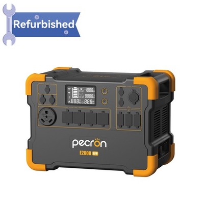 PECRON E2000LFP 1920Wh/2000W Portable Power Station Solar Generator LiFePO4 Used