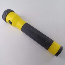 Streamlight Poly Stinger Yellow Flashlight Model 76514 OEM Battery Working