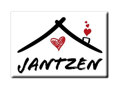 Jantzen Kühlschrankmagnet Familie Name Nachname Love Geburtstag Grad Gift