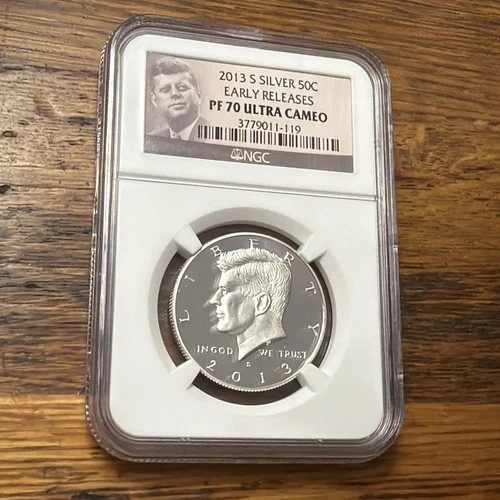 NGC 2013-S PF70UCAM JFK Silver Half Dollar Proof 🇺🇸