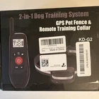 2-In-1 GPS Wireless Fence & Remote Dog Training Collar KD-G2