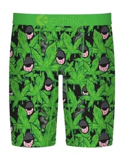 Ethika GET HIGH Bloodshot Eyes Distorted Marijuana Leaves Boxers Men's 4XL NIP