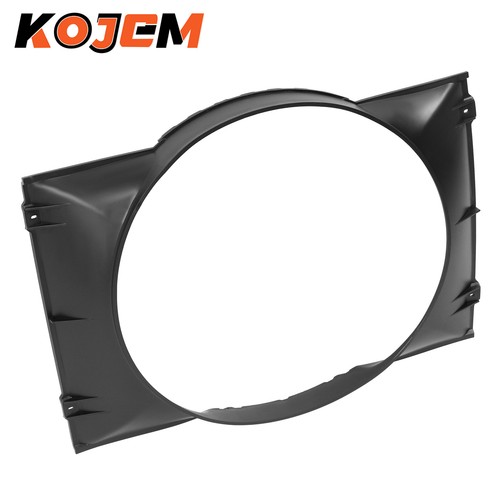 Black Radiator Fan Shroud For Dodge Charger Coronet Plymouth RoadRunner 1970-73