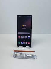 Samsung Galaxy S22 Ultra 5G SM-S908U1 128GB Red Unlocked device Clean IMEI