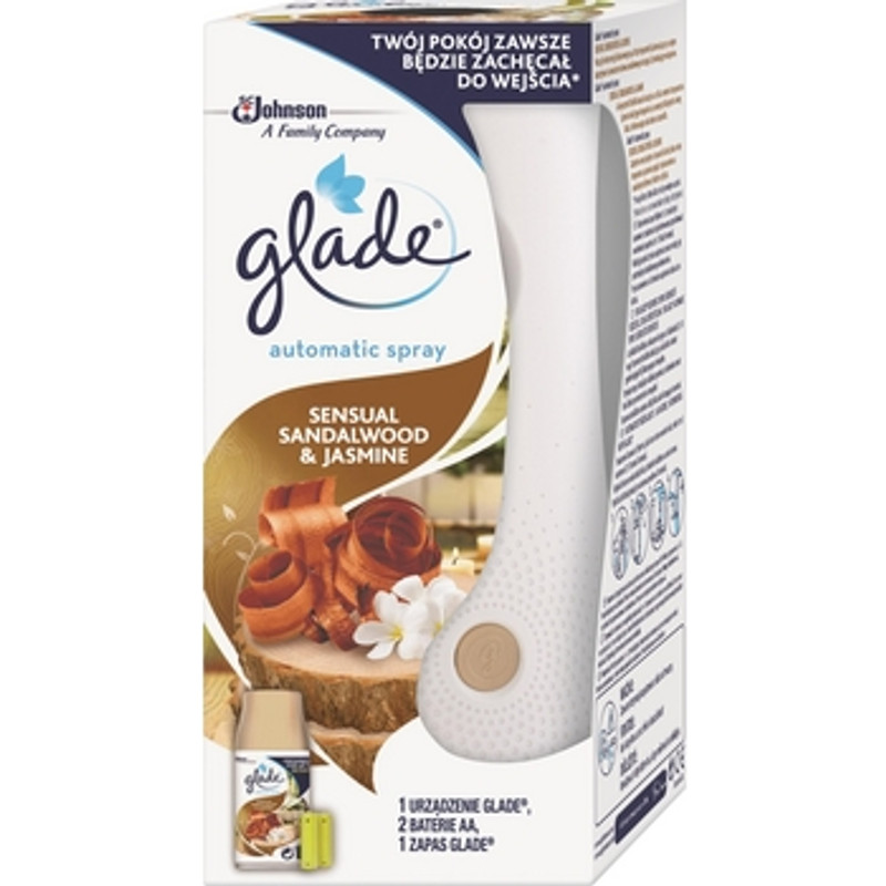 5000204073232 Odwieacz powietrza Glade automatic spray sensual sandalwood