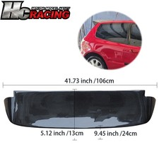 For 92-95 Honda Civic K6 Hatchback Carbon Fiber Rear Roof Wing Spoilers Glossy For 92-95 Honda Civic K6 Hatchback Carbon Fiber Rear Roof Wing Spoilers Glossy