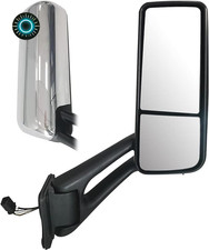 Chrome Door mirror assembly fit for Truck Peterbilt 579 567 Power Heated RH P...