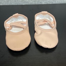 Stelle Ballet Dance Shoes Toddler Girls Size 5 MT Pink Leather Split Sole SB05