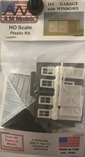 A M Models #114   Garage with Windows   HO Sc...
