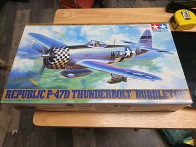 Tamiya 61090 Republic P-47D Thunderbolt 'Bubbletop' 1/48 Scale  Model Kit Bn12