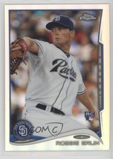 2014 Topps Chrome Refractor Robbie Erlin #77 1m7