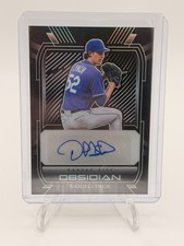 2021 Panini Chronicles - Obsidian Autographs Daniel Lynch #O-DL (AU, RC)