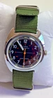 Vintage 1977 Men’s Timex Automatic Military Crosshair Mechanical Watch Serviced