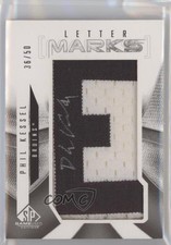 2009-10 SP Game Used Edition Letter Marks 36/50 Phil Kessel #LM-KE Auto 2d8