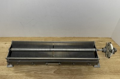 Air Variable Capacitor 14 Inch Length Vintage Radio Amplifier - READ