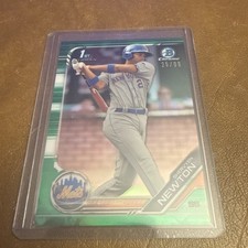 2019 Bowman Chrome Prospects Green Refractor /99 Shervyen Newton #BCP-248
