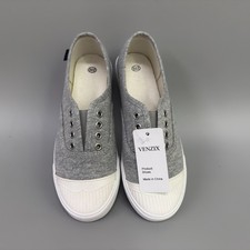 VENZIX Shoes, Women’s Slip-On Low Flats, Comfortable Leisure Walking Shoes
