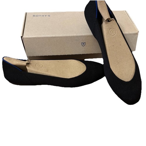 Ballerine Rothy's nere slip on punta tonda taglia 12 lavabili