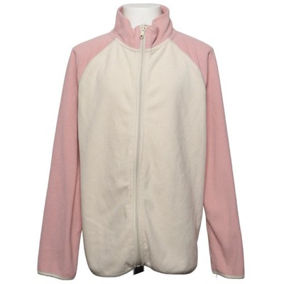 H&M, Fleecejacke, Mädchen, Größe: 134/140, Beige/Pink, Polyester, Sonstiges #efA