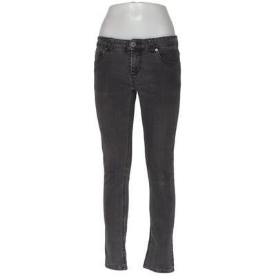 Drop Dead, Jeans, Größe: 28/30, Grau/Schwarz, Einfarbig, Denim #toP