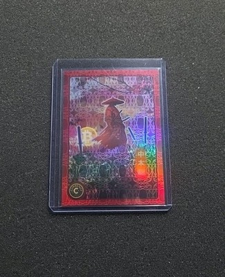 Cardsmiths 2025 Summer Set #SM-3 Satoshi Nakamoto Ruby Gemstone Refractor #/25