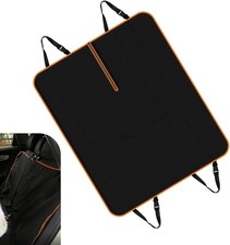 Dog Car Seat Cover Waterproof Scratch Resistant Backseat Protector Black