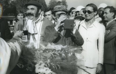Paris Auteuil Fashion Week Grand Steeple-Chase Moustache Zanini Foto Huet 1972