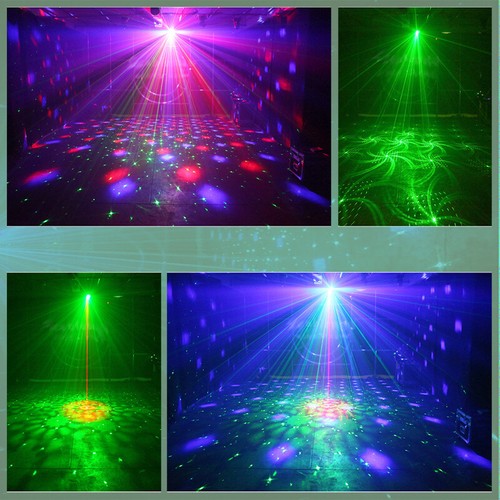 16IN1 Party Lights Disco Ball Light LED RGB Laser Disco Party Club Strobe Lamp - Picture 5 of 19