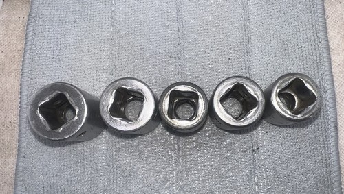 Snap On Imperial 5 Piece Socket Set 1/2 Drive 3/4”-1/2” 6 Point Engraved - Picture 6 of 11