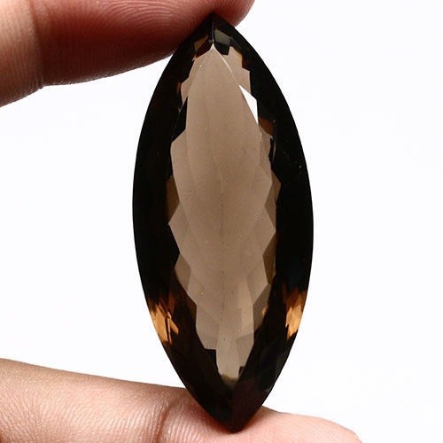 Shola Genuine 83.27 Ct Natural Smoky Quartz Huge from Brazil - Picture 1 of 3