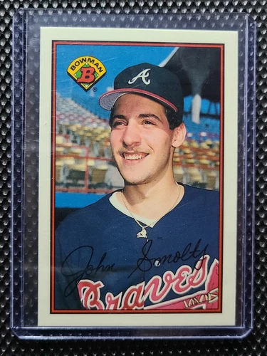 1989 Bowman Tiffany  #266  John Smoltz