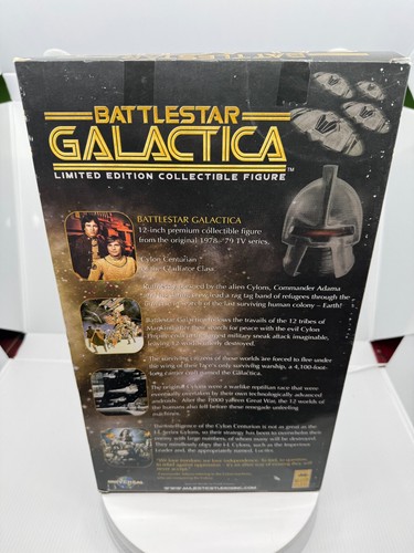 Vintage Majestic Studios Battlestar Galactica Silver Cylon Commander -NEW - Picture 8 of 24