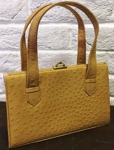 Vintage Handbag Ackery London English Ostrich Leather 1950s 60s Image Is Loading Vintage Handbag Ackery London English Ostrich Leather 1950s