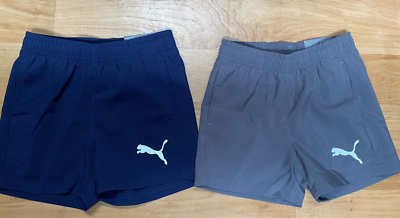 NWT Boys Puma DryCell Sports Shorts, navy or grey Quick dry shorts | eBay