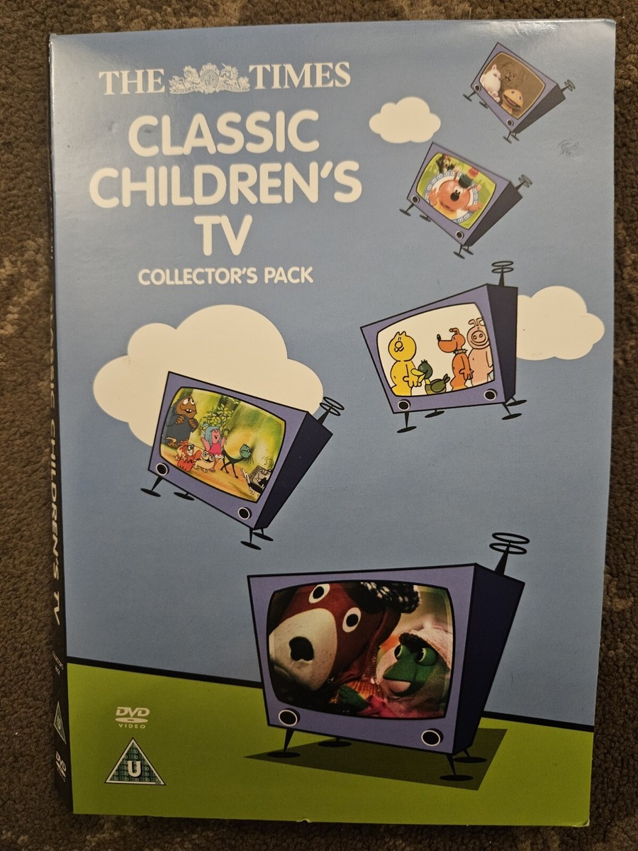 THE TIMES CLASSIC CHILDREN'S TV COLLECTORS PACK DVD 11 DISCS RETRO