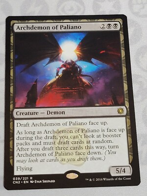 C4240 MAGIC MTG CONSPIRACY 2 ARCHDEMON OF PALIANO #039 NM RARE