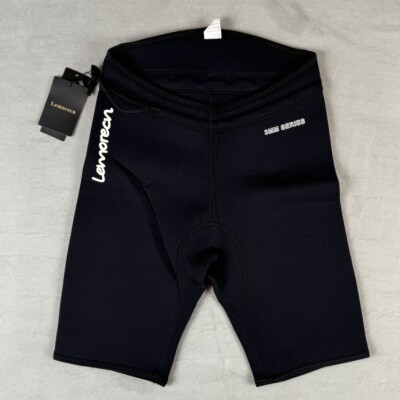 Lemorecn Mens Womens Wetsuit Shorts Sz S Small 3mm Neoprene Swimming Paddle Surf