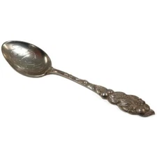 Mechanics Silver Co. Sterling Silver Los Angeles Souvenir Spoon, 5 1/2"