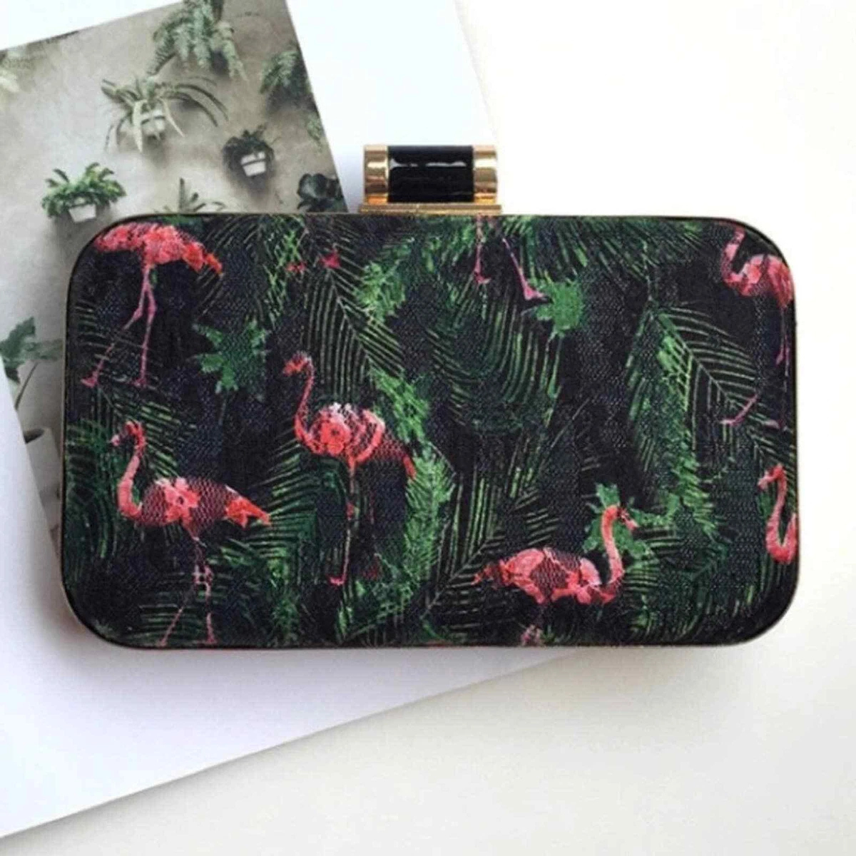 Flamingo clutch best sale