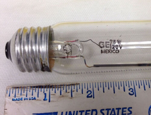 75T10/45 Showcase Lightbulb GE# 17754 T10 120V 75W Medium E26 Base 2-pcs - Picture 2 of 5