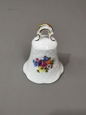 9986457 Table Bell Gartenblumen Relief Lindner Porcelain Bavaria 5x6, 5cm