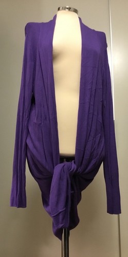 Long-Strickjacke in Lila - Gr. L-XL - v. Ulla Popken - NW - Bild 17 von 18