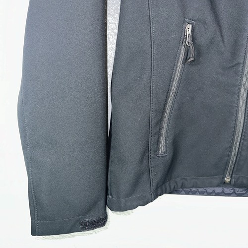 Mountain Hardwear Soft Shell Jacket Black Small Water Wind Resistant Hiking - Picture 4 of 8